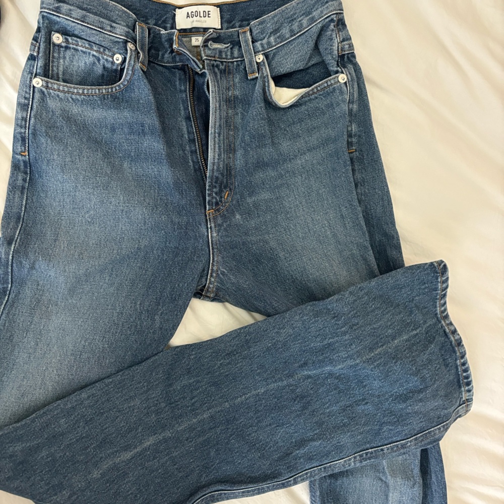 Agolde jeans perfect condition size 25